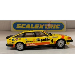 SLOT CAR SCX SUPERSLOT H4534 ROVER SD1 -4 1983 BTCC STEVE SOPER SCALEXTRIC UK