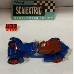 SLOT CAR SCX TRIANG SCALEXTRIC C-65 ALFA ROMEO 8C -5 AZUL OSCURO