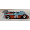 SLOT CAR VANQUISH LM 22 MIRAGE FORD -7 12H.SEBRING 1972 GULF BELL-VAN LENNEP