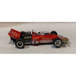 SLOT CAR VANQUISH MG GP4 LOTUS 72D -1 F1 GRAND PRIX INGLATERRA 1972 D.CHARLTON