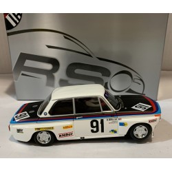 SLOT CAR REVOSLOT RS-0222 BMW 2002 -91 LE MANS 1975 HEIDEGGER RACING D.BRILLANT