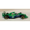 SLOT CAR SCALEAUTO SC-6340 JORDAN FORD 191 -32 F1  1991 SEVEN UP  M.SCHUMACHER