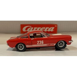 SLOT CAR CARRERA EVOLUTION 25713 FORD MUSTANG GT 350 HISTORIC RACE RED
