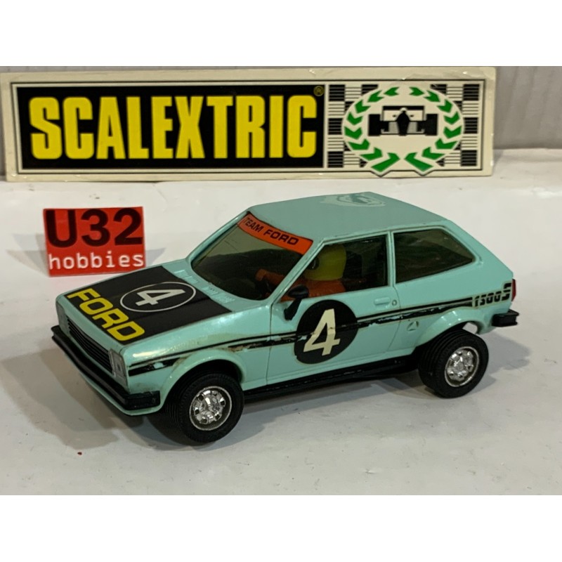 SLOT CAR SCX SCALEXTRIC EXIN C-4057 FORD FIESTA -4 VERDE