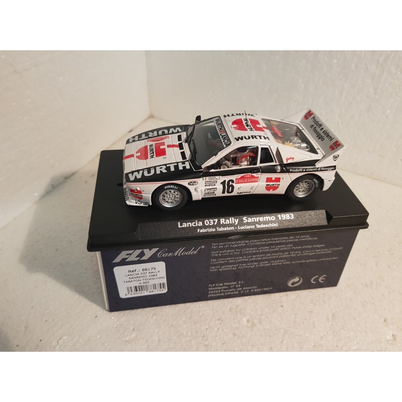 qq 88175  A-995 FLY LANCIA 037 SAN REMO '83 TABATON - TEDESCHINI *