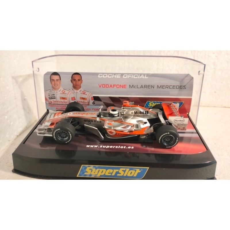 qq H 2806 SUPERSLOT MC LAREN F1 -1 FERNANDO ALONSO VODAFONE SCALEXTRIC UK H2806*