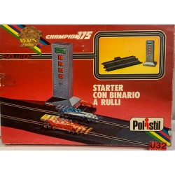 SLOT CAR POLISTIL CHAMPION 175  A217 STARTER CON BINARIO A RULLI