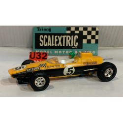 SLOT CAR SCX TRIANG SCALEXTRIC C19  TEAM CAR F1 -5 RACING TEAM AMARILLO