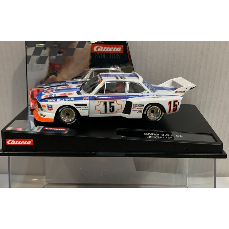 SLOT CAR CARRERA EVOLUTION 27789 BMW 3.5 CSL -15