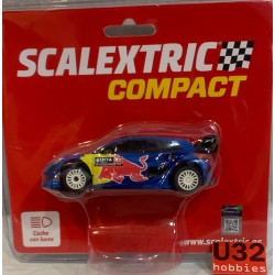 SLOT CAR SCX SCALEXTRIC COMPACT C10513S300 FORD PUMA WRC KENYA LOUBET