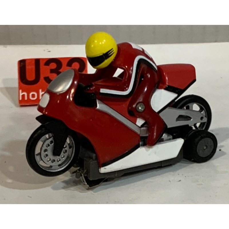 SLOT CAR MOTORCYCLE MOTO GP ROJA