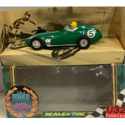 SLOT CAR SCX SCALEXTRIC C.098 BRM P25 -5 F1 1956 S.MOSS SCALEXTRIC UK