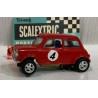 SLOT CAR SCX SCALEXTRIC C-007 MINI COOPER AUSTIN MORRIS -4 ROJO MADE IN FRANCIA