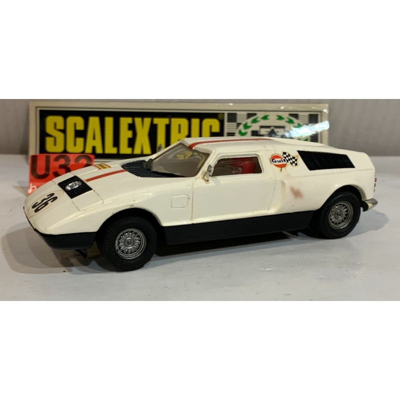 SLOT CAR SCX SCALEXTRIC EXIN C-44 MERCEDES WANKEL C111 -36 RACE TUNED BLANCO