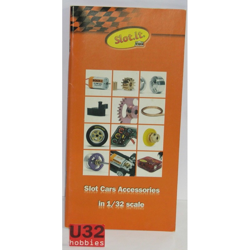 SLOT.IT POLICAR CATALOGO ACCESORIOS RECAMBIOS ESCALA 1/32 AÑO 2022 62 PAGINAS