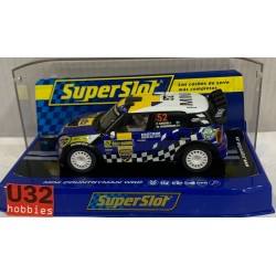 SLOT CAR SCX SUPERSLOT H3401 MINI COUNTRYMAN WRC -66 RALLY SWEDEN 2012 R.SANDELL