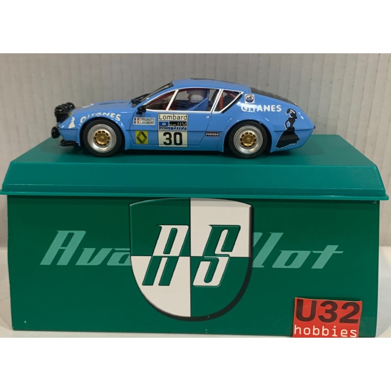 SLOT CAR AVANT SLOT 51103 RENAULT ALPINE A310 -30 GITANES J.RAGNOTTI-J.JAUBERT