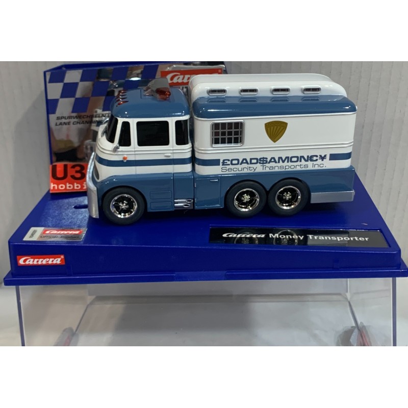 SLOT CAR CARRERA DIGITAL 30977 CAMION TRUCK MONEY TRANSPORTER