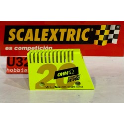 SLOT CAR SCX SCALEXTRIC PRO RESISTENCIA PRO 1  20 OHM