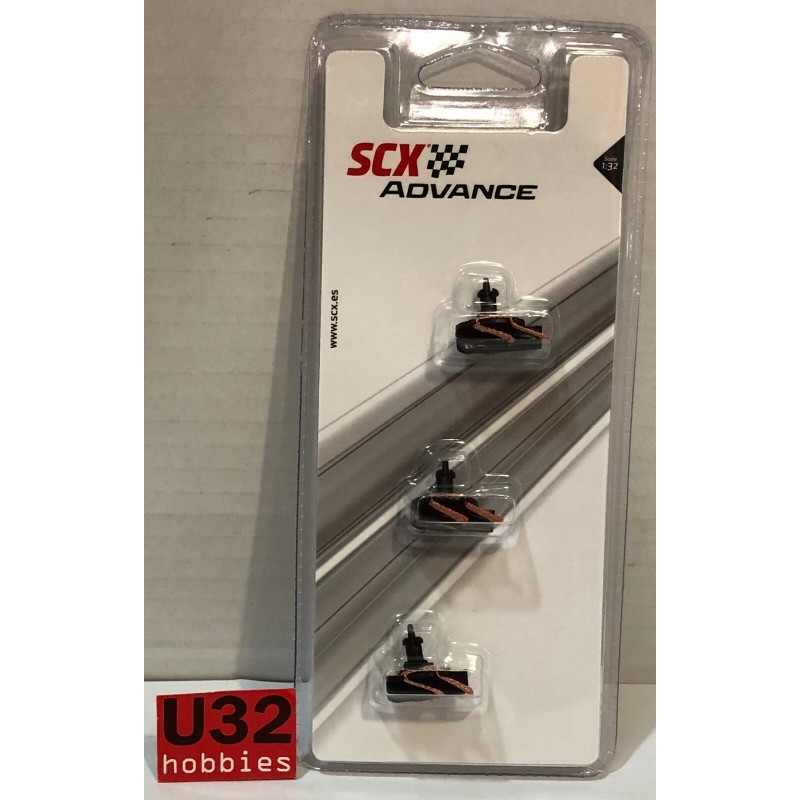 SCALEXTRIC ADVANCE E102090X200 GUIA ADVANCE CON TRENCILLAS 3 UNIDADES