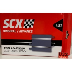 SCALEXTRIC U10364X200 RECTA PISTA ADAPTACION 180 MM 2 UNIDADES ADVANCE ORIGINAL