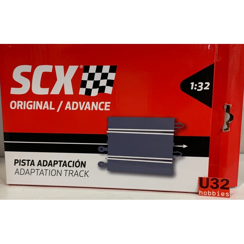 SCALEXTRIC U10364X200 RECTA PISTA ADAPTACION 180 MM 2 UNIDADES ADVANCE ORIGINAL