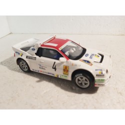 qq SCALEXTRIC SPAIN PLANETA RALLIES MITICOS FORD RS 200 R COSTA BRAVA ZANINI  *