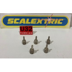 SCALEXTRIC SUPERSLOT PIEZA TYPO 1 SUJECION COCHE A LA BASE DE LA CAJA 5 UNIDADES