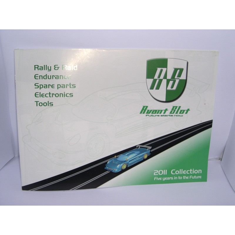 AVANT SLOT CATALOGO AÑO  2011  NUEVO  28 PAGINAS  