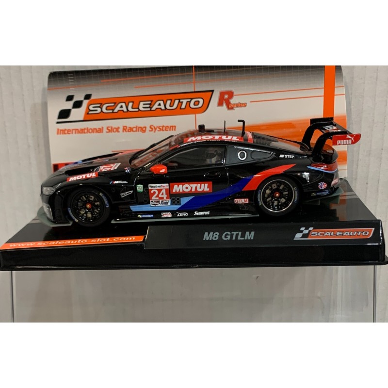 SLOT CAR SCALEAUTO SC-6363R BMW M8 -24 DAYTONA 2020 EDWARDS-KROHN-FARFUS-MOSTERT