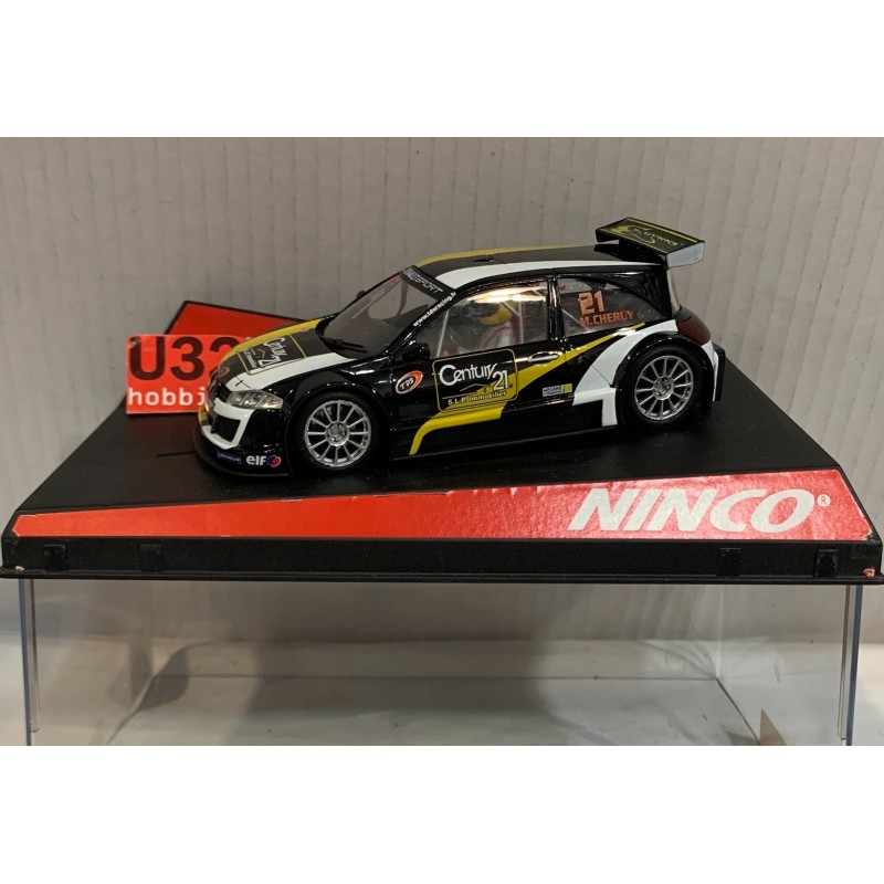 SLOT CAR NINCO 50481 RENAULT MEGANE TROPHY -21 TDS M.CHERUY