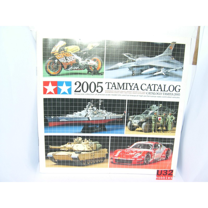 TAMIYA CATALOGO EDICION 2005 ENGLISH/SPANISH  NUEVO  107  PAGINAS  