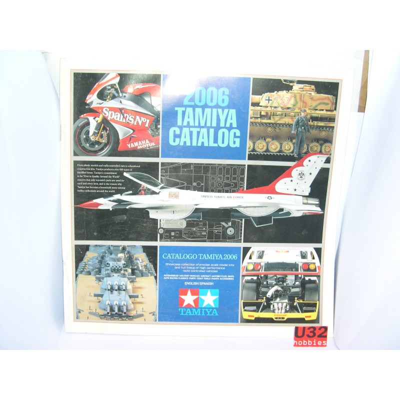 TAMIYA CATALOGO EDICION 2006 ENGLISH/SPANISH  NUEVO  107  PAGINAS  