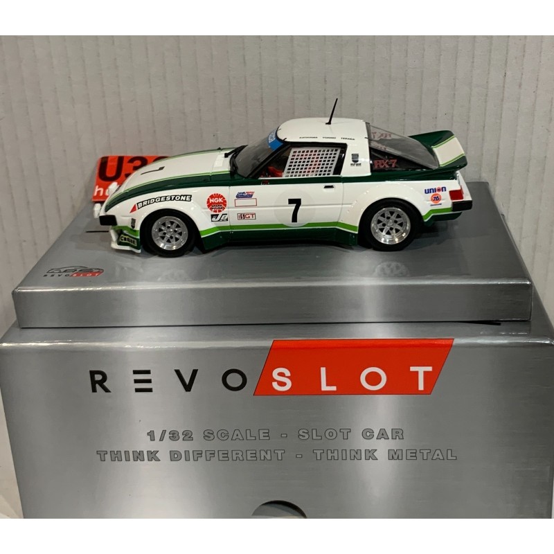 SLOT CAR REVOSLOT RS-0279 MAZDA RX-7 -7 DAYTONA 24H 1979  Y.CATAYAMA-K.YORINO