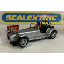 SLOT CAR SCX SCALEXTRIC C2307 CATERHAM 7 SILVER COLLECTOR EDITION SCALEXTRIC UK