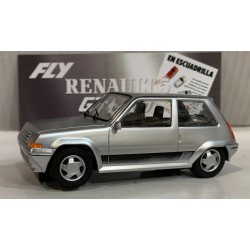 SLOT CAR FLY A2115 RENAULT 5 GT TURBO STREET VERSION SILVER