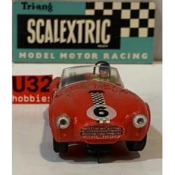SLOT CAR TRIANG SCALEXTRIC C78 AC COBRA -6 ROJO MADE IN HONG KONG
