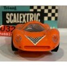 SLOT CAR SCX TRIANG SCALEXTRIC YOU STEER YS118 FORD P68 3L -5 NARANJA