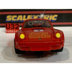 SLOT CAR SCX SCALEXTRIC C394 PORSCHE 911 -3 DEMON TWEEKS RARE SCALEXTRIC UK