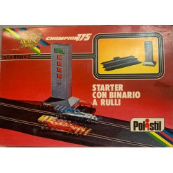 SLOT CAR POLISTIL CHAMPION 175  A217 STARTER CON BINARIO A RULLI