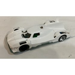 SLOT CAR SCALEAUTO SC-6330 BMW HYBRID GTP HYPERCAR ANGLEWINDER WHITE RACING KIT
