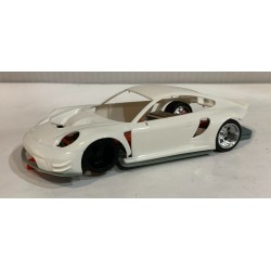 SLOT CAR SCALEAUTO SC-6366 PORSCHE 911 992 MODEL NEW BODY 2025 WHITE RACING KIT