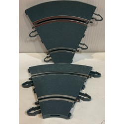 SCALEXTRIC U10301X200  CURVA INTERIOR 2 UNIDADES ORIGINAL-WOS-ADVANCE