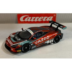 SLOT CAR CARRERA EVOLUTION 27782 McLAREN 720 GT3 -77 ENDURO MOTORSPORT BRITISH
