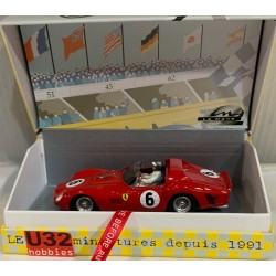 SLOT CAR LE MANS MINIATURES 132072M FERRARI 330 TRI -6 24H LE MANS 1962 P.HILL