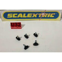 SCALEXTRIC SUPERSLOT PIEZA TYPO 2 SUJECION COCHE A LA BASE DE LA CAJA 5 UNIDADES