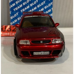 SLOT CAR TEAM SLOT 10305 SEAT IBIZA KIT CAR TUNING BURDEOS