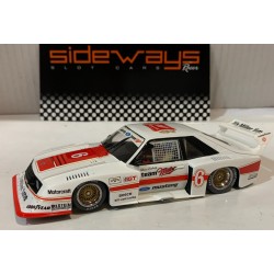 SLOT CAR RACER SIDEWAYS SW46 FORD MUSTANG TURBO -6 MID OHIO 1981 K.LUDWIG