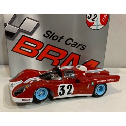 SLOT CAR BRM-0209  1/24 FERRARI 512M -32 1000Km SPA 1971 SCUDERIA FILIPINETTI