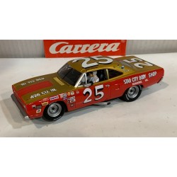 SLOT CAR CARRERA EVOLUTION 27728 PLYMOUYH ROAD RUNNER -25 JABE THOMAS